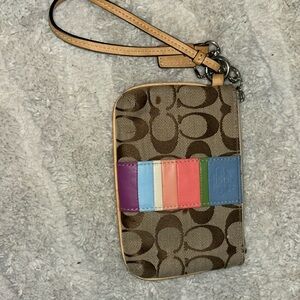 Coach wristlet